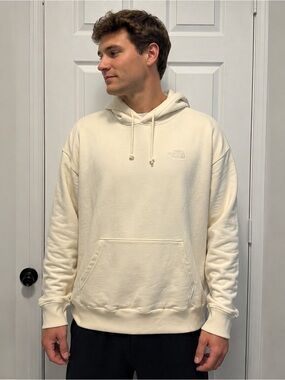 The North Face Men's Off-White Pullover Hoodie